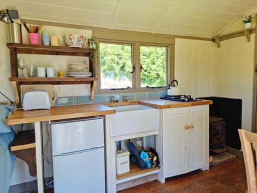 Pen Bryn Shepherd Hut Hay-On-Wye Exterior foto