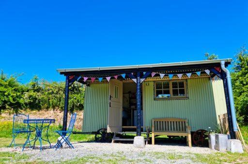 Pen Bryn Shepherd Hut Hay-On-Wye Exterior foto